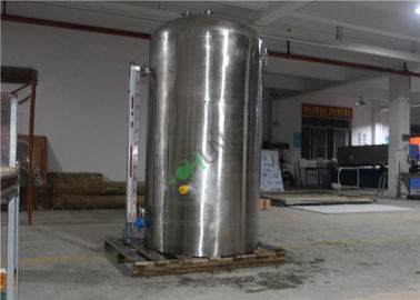Stainless Steel Water Storage Vessel Tank For Storing Water / Beer / Milk