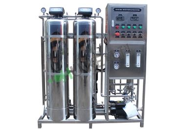 Automatic RO Water Treatment Plant 500L/H With Water Filters Cartridge Stainless Steel 316