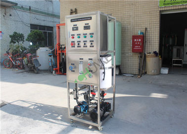 FRP / SS304 RO Seawater Desalination Equipment , Reverse Osmosis Water Treatment System