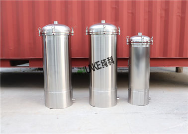 Alkali Resistance Industrial Water Filter Housing With 10'' , 20'' , 30'' , 40'' PP Cartridge