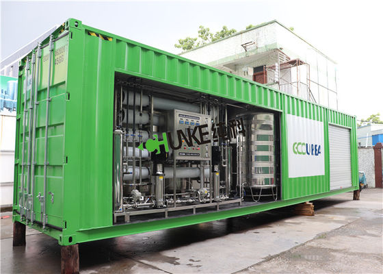 5000 Lph RO Water Treatment Plant Water Desalination System Water Purification Machine With Container