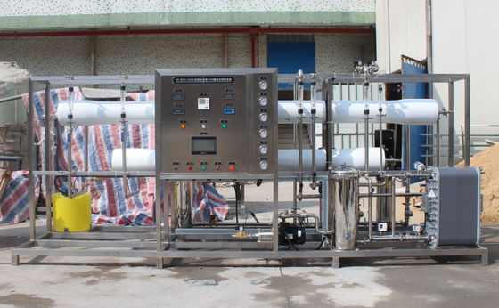 small capacity of 2tons Automatic RO+EDI Water Treatment Machine for sale with cheap price