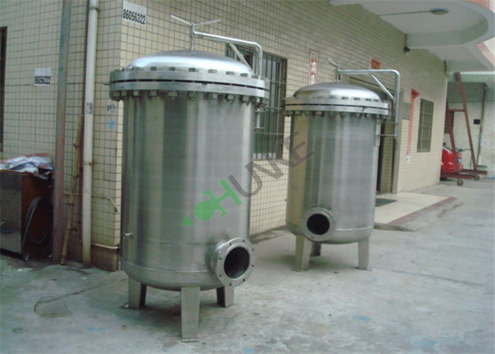 Stainless Steel Bag Filter Vessel Tank With Ss304 Ss316 Material