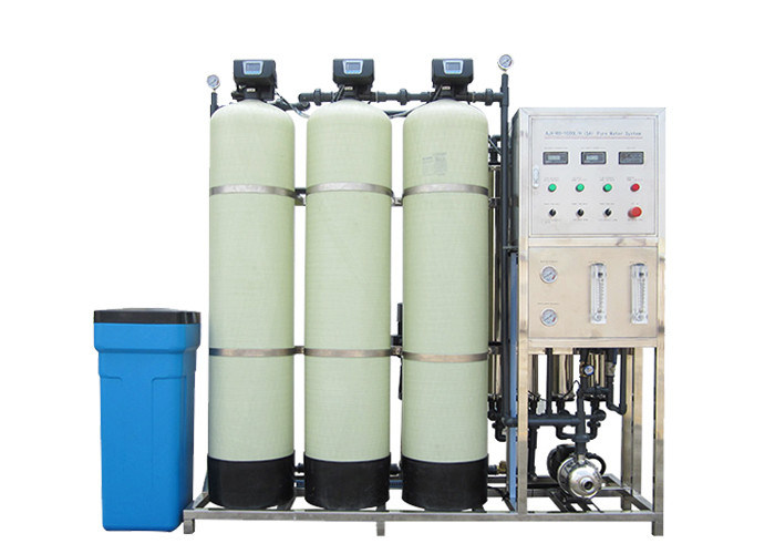 2000 Liter RO Water Treatment Plant , FRP Stainless Steel Underground