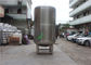 Sanitary Stainless Steel Filter Housing / Steam Heating Cosmetics Mixing Tank