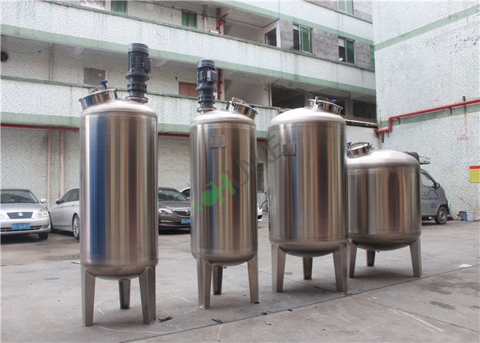 Stainless Ro Di Water Storage Tank For Liquid Chemical Storage 0.1m3 To 120m3