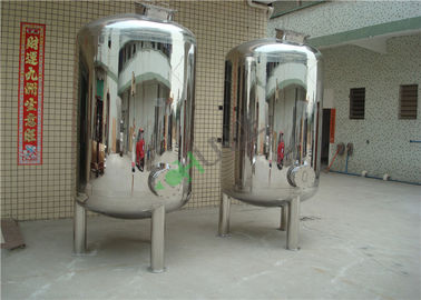 Stainless Steel Water Tank Water / Milk / Beer Storage Tank Vessel Housing