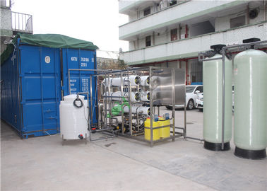 Automated Seawater Desalination Equipment Pure Water Machine With High Pressure Pump