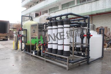 Industrial River Water Purification Systems 15000L UF Technology For Pretreatment Ultrafiltration Membrane Filter