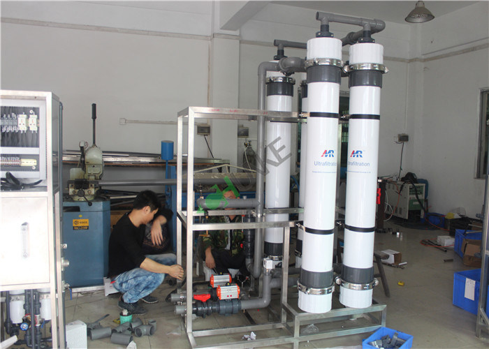 PVC PVDF PES Ultrafiltration Membrane System 10TPH UF Water Treatment