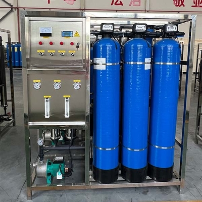 0.5 tons Three -Tanks reverse osmosis plant for for Seawater Desalination Treatment