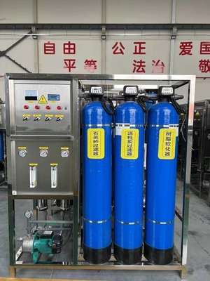 0.5 tons two-stage reverse osmosis plant for Purifying Mineral Water