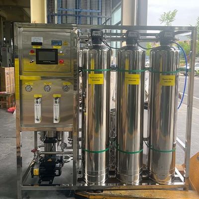 Large-Flow Whole-House Water Treatment System PVDF Cleanable UF Membrane 304 Stainless Steel Water Filtration System
