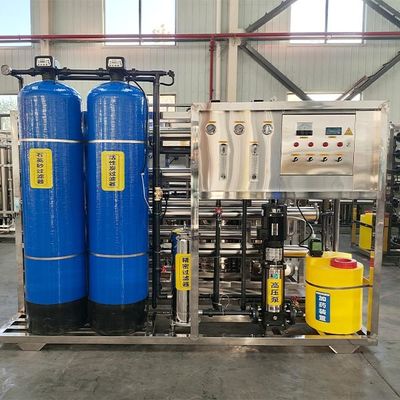 Single-stage Reverse Osmosis System Water Treatment Plant 2000 L/H with Low Price
