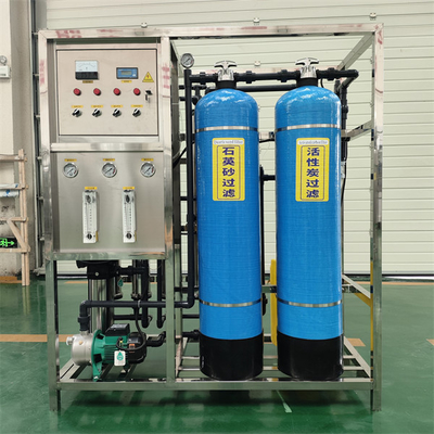 1T Double-Tank RO Water Plant Reverse Osmosis Water Treatment Machine Equipment System Plant