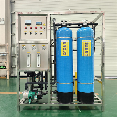 Acid And Alkali Resistant Water Treatment Machinery 1 T Double Tank Reverse Osmosis Water Purification System