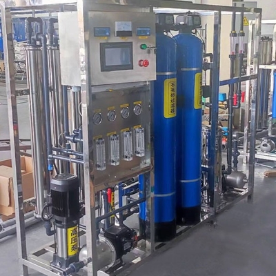 Three Tanks High Efficiency Reverse Osmosis Water Machine Reliable Operation