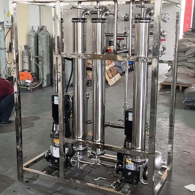0.25T Two Tanks Of Double-Stage Stainless Steel Reverse Osmosis Equipment For Industrialization