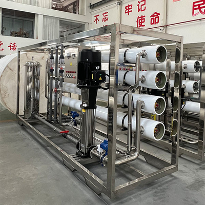 Efficient 12 Ton/Hour Single-Stage Reverse Osmosis Water Treatment System - Industrial Grade Pure Water Preparation Solution