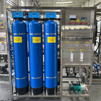 500L/H Capacity Reverse Osmosis Water Treatment System for Water Desalination Machine