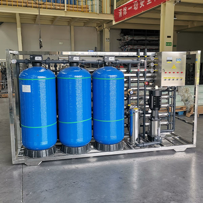 Pump Core Components Industrial Reverse Osmosis System for 4 ton per hour Water Treatment