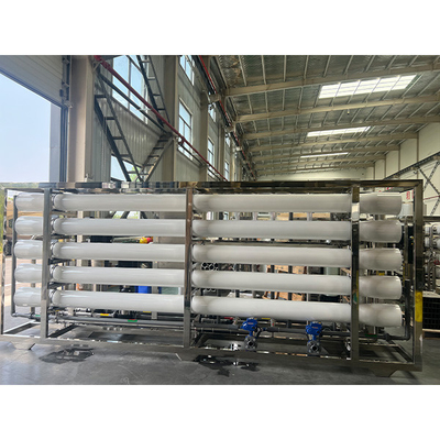Intelligent Monitoring 8t/H Dual Stage Reverse Osmosis Water Purification Equipment