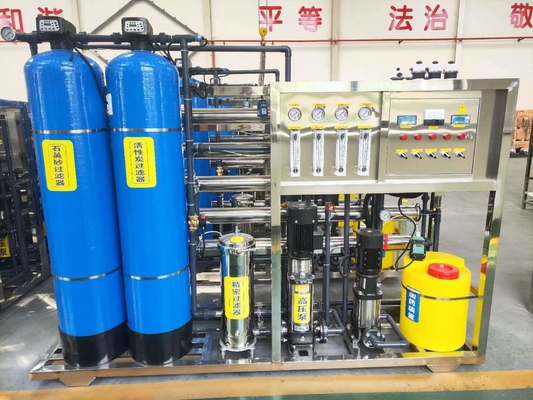 High-End 1t/H Dual Stage Reverse Osmosis Water Purification Equipment