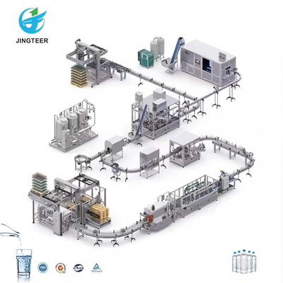 Factory Complete Automatic Machine Drinking Mineral Water Filling Machine Production Line Plant