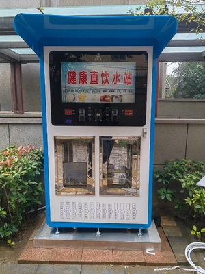 Large Outdoor Fully Automatic Water Vending Machine Reverse Osmosis Water Purification Equipment