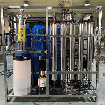 500L/Hour Industrial RO Water Treatment Plant Machine Reverse Osmosis ...