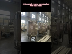 12 tons of single reverse osmosis equipment with filter media shipped to Libya