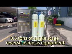 0.5 ton single stage reverse osmosis machine