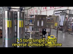 1.5 ton single stage reverse osmosis machine